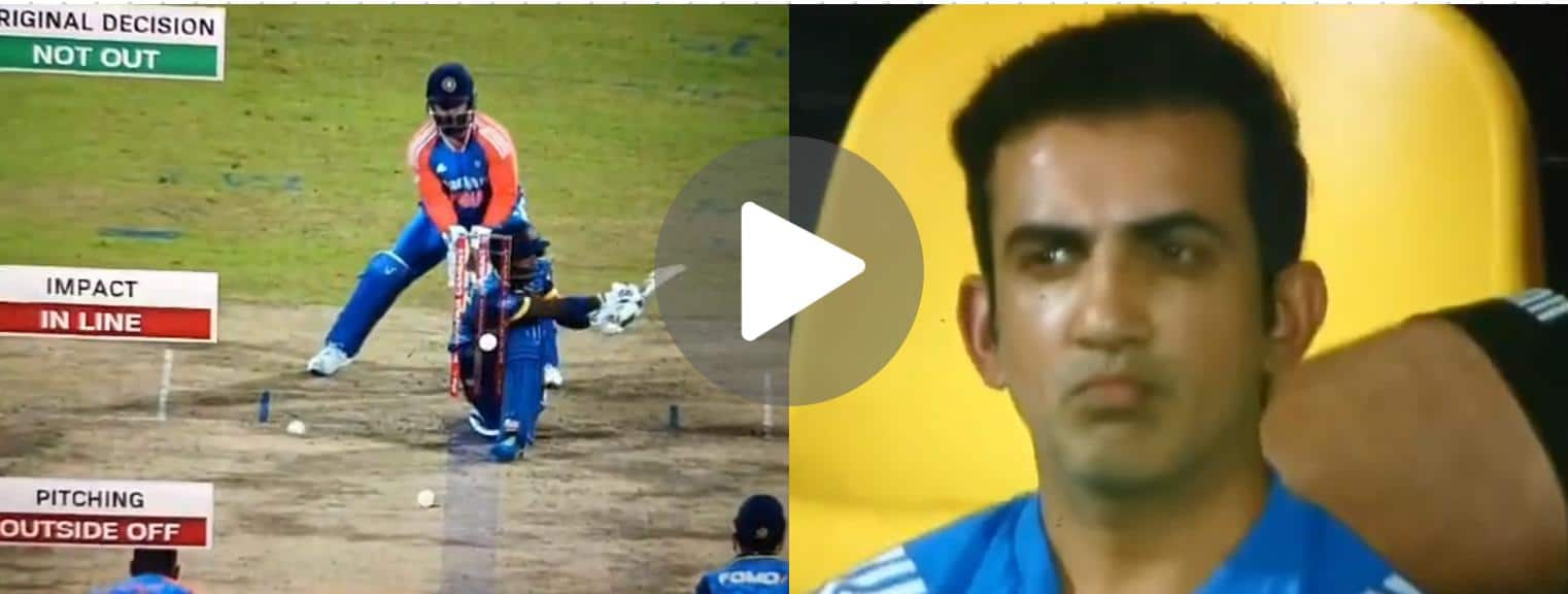 [Watch] Gautam Gambhir In Angry Mode As Suryakumar Burns DRS